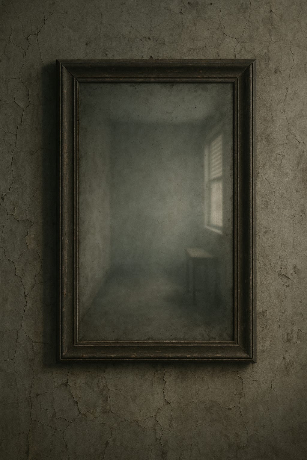 a mirror that doesn't reflect the viewer a mirror that doesn't reflect the viewer