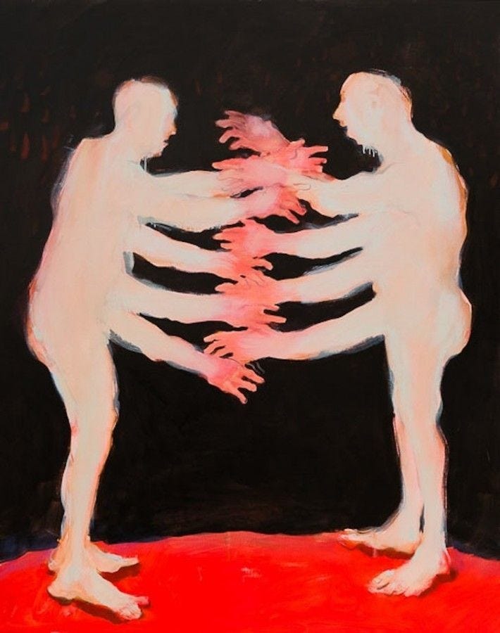 A Pinterest pin added by suyung on Aug 24, 2024. The author is c. May present: nicola bealing artist s, nicola bealing, art, painting, byam shaw school of art.