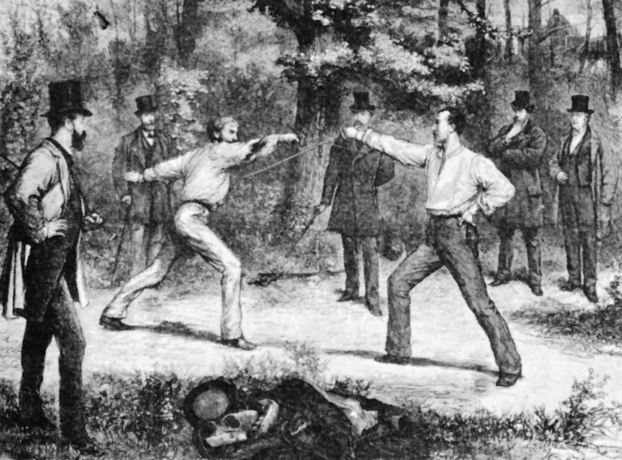 A Duel with Swords