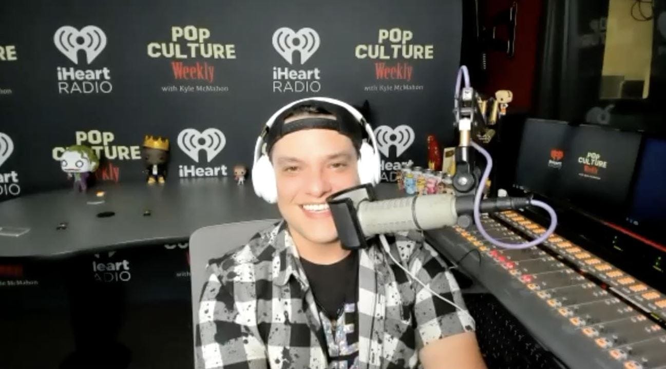 Kyle McMahon of Pop Culture Weekly, presented by iHeartRadio