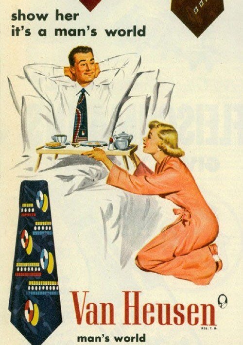 Gravatas Van Heusen - Anos 50