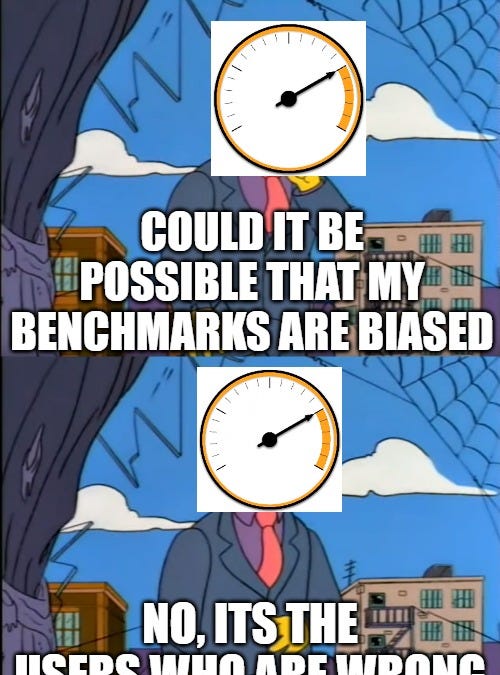 On Benchmarking (7 minute read)