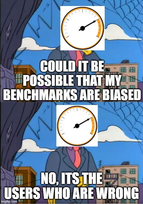 User benchmark Meme : r/LinusTechTips User benchmark Meme : r/LinusTechTips