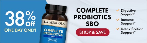 Get 38% Off on Complete Probiotics SBO