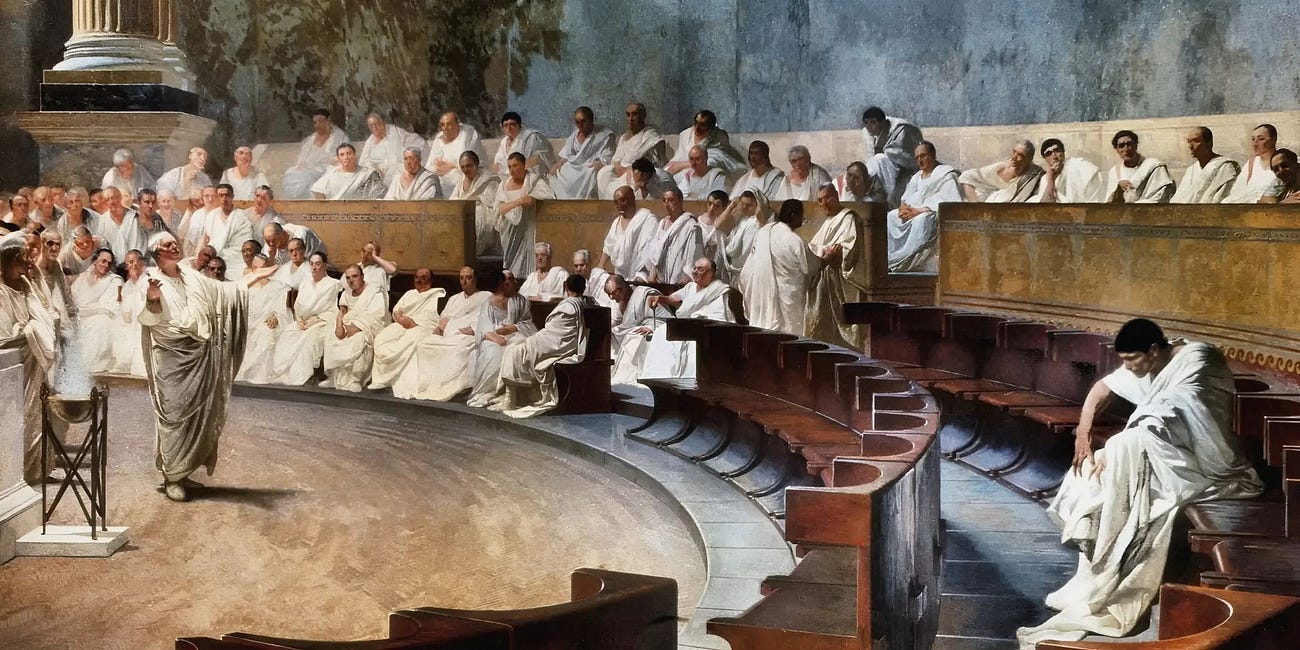 A Most Excellent Design, Too Violently Pursued: The Catiline Conspiracy, Part I
