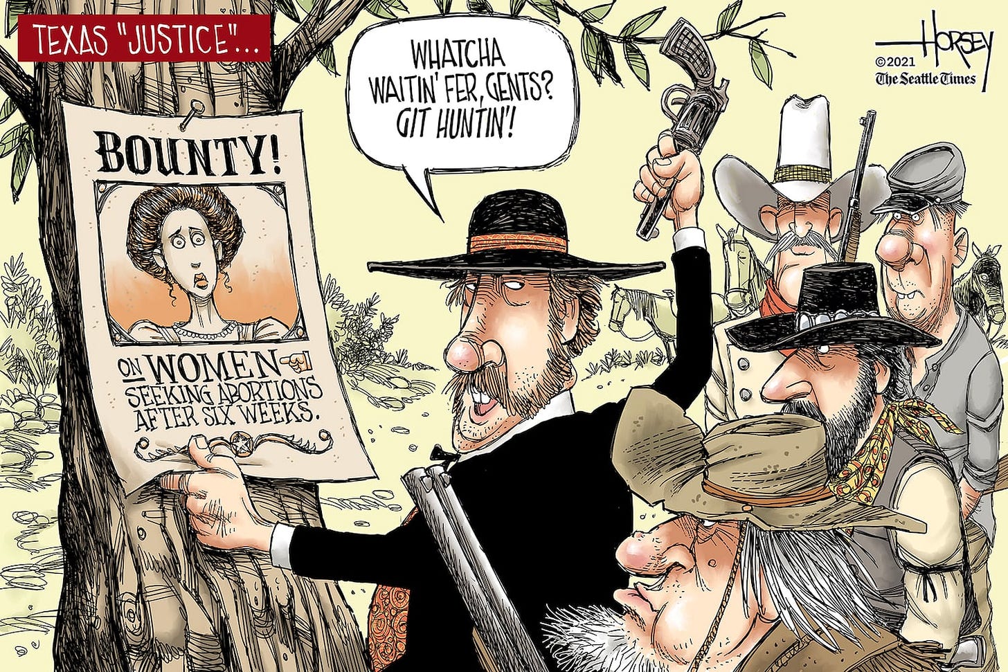 PHOTOS: Week in editorial cartoons includes Texas abortion law, 9/11  anniversary and more