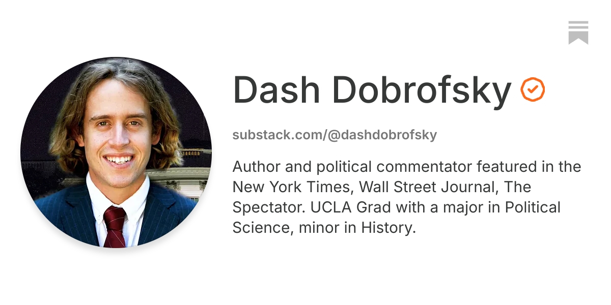 Dash Dobrofsky | Substack
