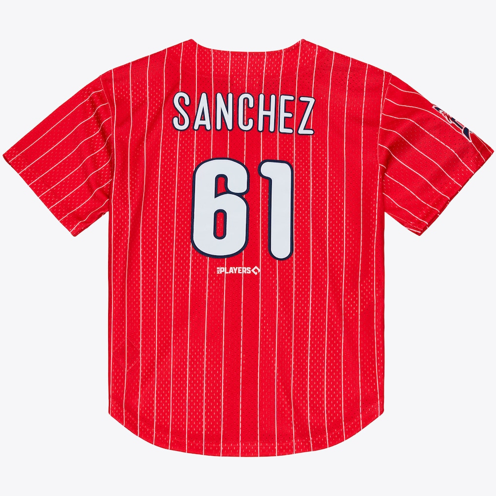 Cristopher Sanchez Philadelphia Stars Red Authentic Batting Practice Jersey