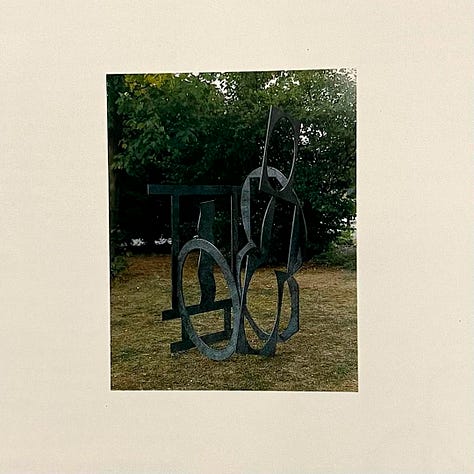 Nigel Hall: Recent Sculpture and Drawings, Text by the artist, Annely Juda Fine Art, London, 1991 [Art Books & Ephemera. Art: © Nigel Hall]