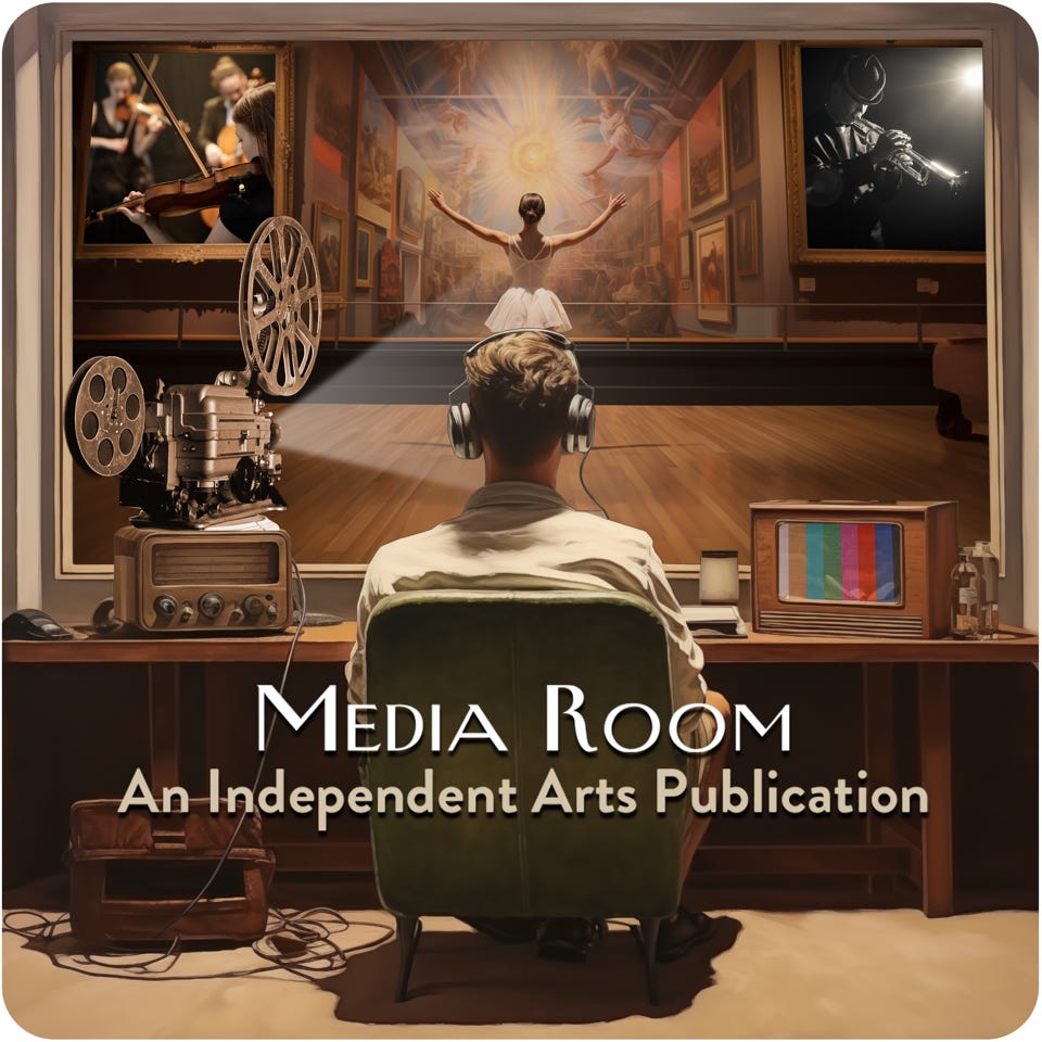 Media Room - An Independent Arts Publication logo