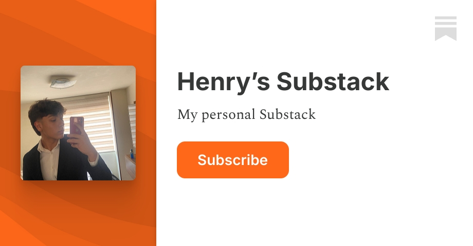 Henry’s Substack | Substack