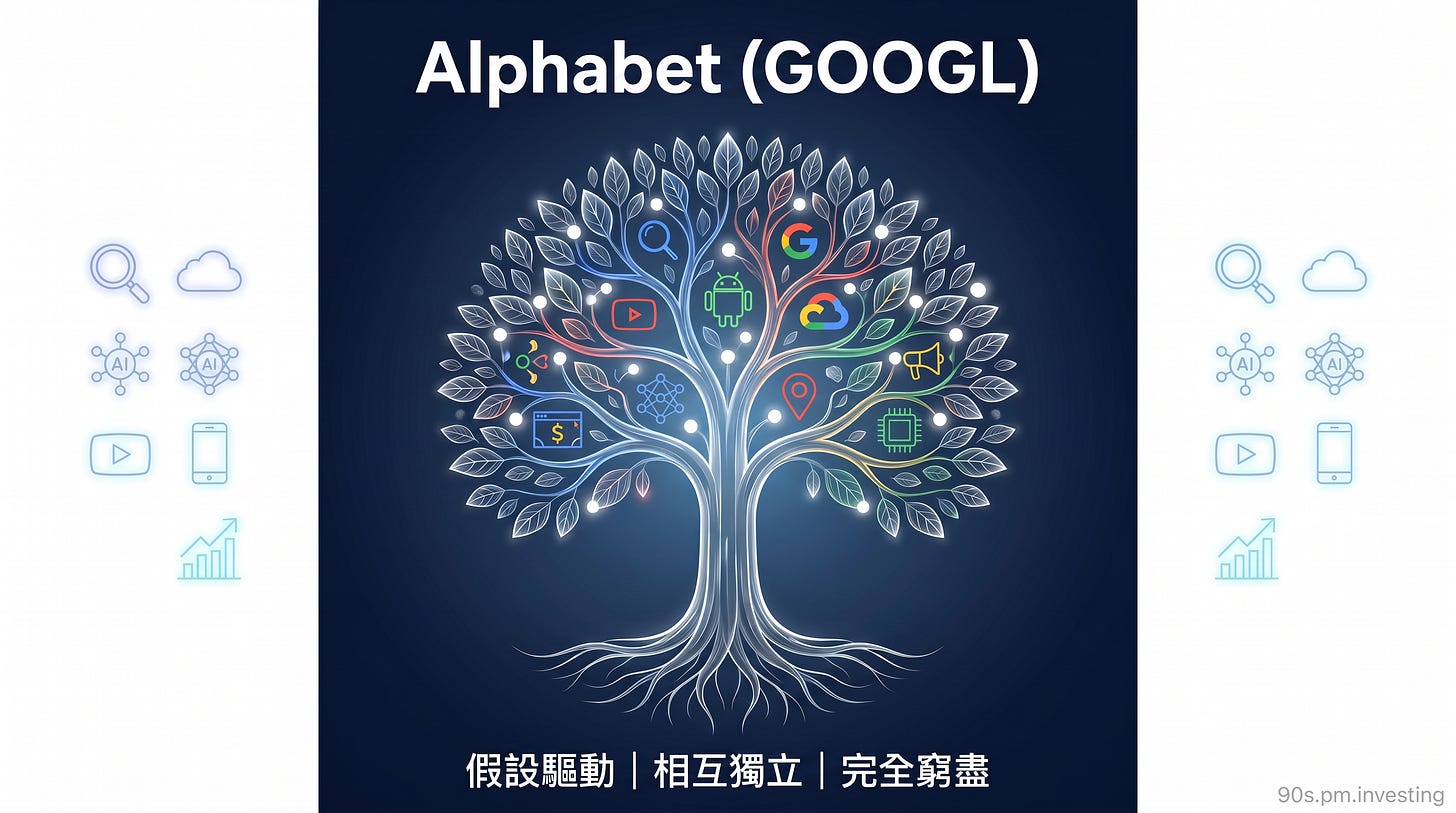 GOOGL 封面兩側圖示改淡藍色版本 GOOGL 封面兩側圖示改淡藍色版本