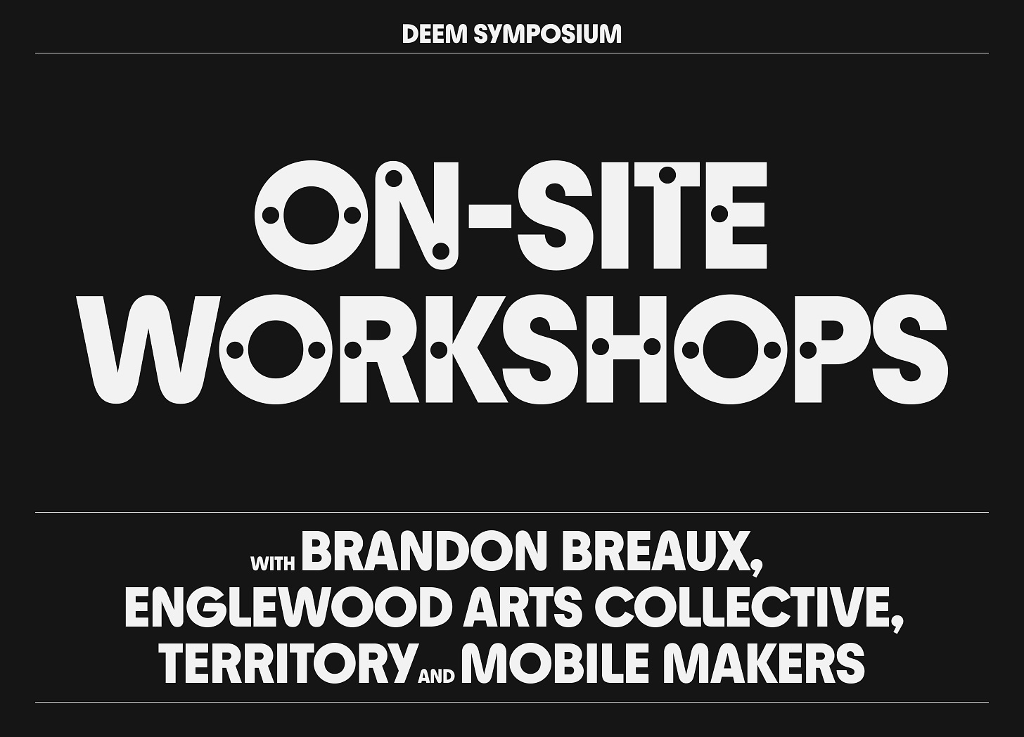 On-Site Workshops with Brandon Breaux, Englewood Arts Collective, Territory and Mobile Makers Chicago