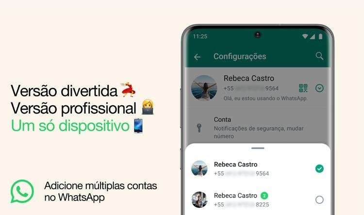 WhatsApp permite duas contas no mesmo celular. Veja mais novidades - Tecnologia - Estado de Minas WhatsApp permite duas contas no mesmo celular. Veja mais novidades - Tecnologia - Estado de Minas