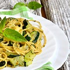 Basil & Lemon Zucchini Pasta Recipe