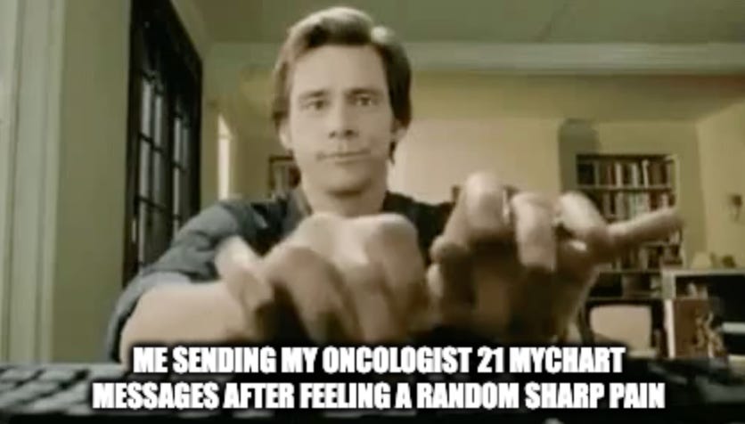 Sending a MyChart message immediately