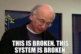 YARN | THIS IS BROKEN. THIS SYSTEM IS BROKEN. | Curb Your Enthusiasm (2000)  - S06E10 The Bat Mitzvah | Video gifs by quotes | 06aa8a3d | 紗