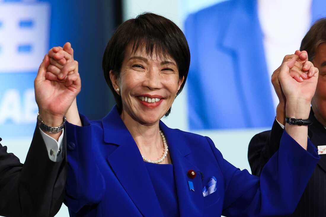 Japan's ruling party elects Sanae Takaichi as leader, likely to become  first female PM : NPR
