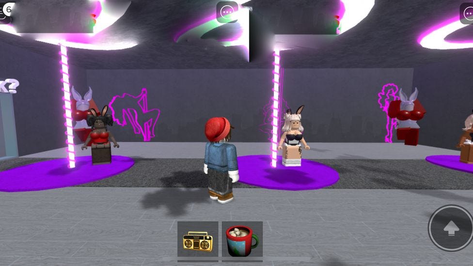 Screengrab from Roblox 'Condo' Screengrab from Roblox 'Condo'