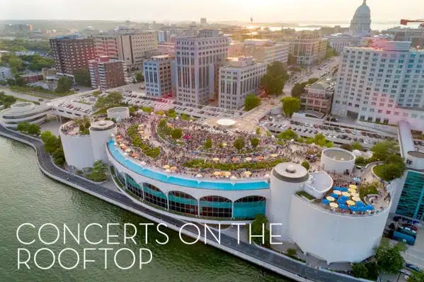 Concerts on the Rooftop: Monona Terrace Community and Convention Center |  Wright in Wisconsin