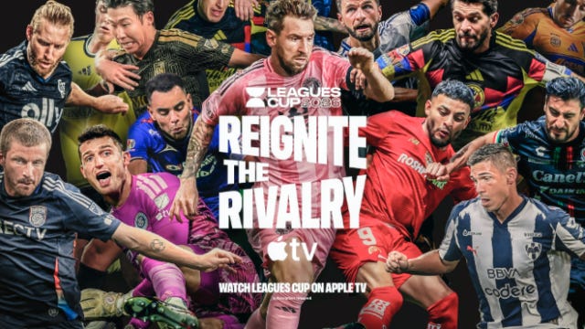 All 62 Leagues Cup matches will stream live on Apple TV, the only place fans in more than 100 countries and regions can watch every match.