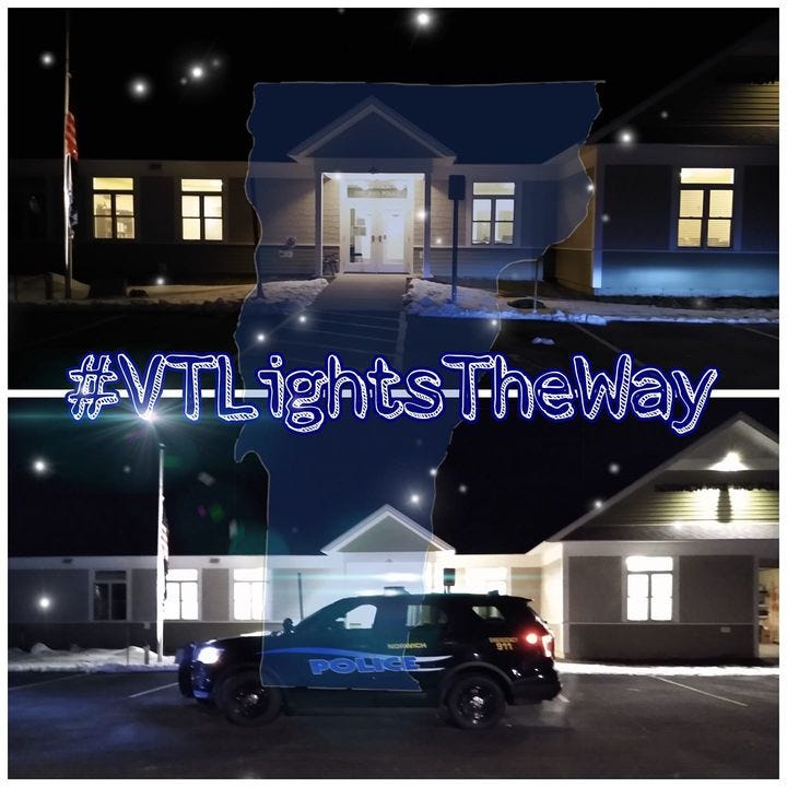 Image may contain: night and house