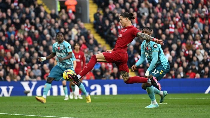 Babak I Selesai, Liverpool Ungguli Southampton 3-1
