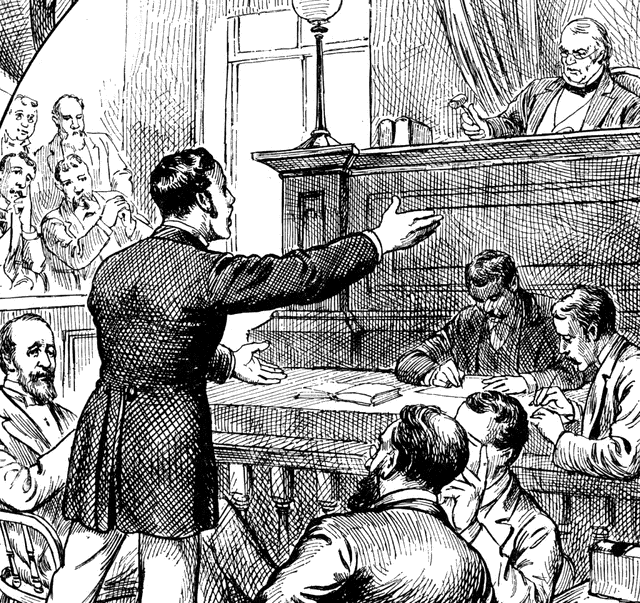 Lavinia's 1st jury trial: "The Courthouse was full of men and women and great excitement prevailed." - Lavinia Goodell Lavinia's 1st jury trial: "The Courthouse was full of men and women and great excitement prevailed." - Lavinia Goodell