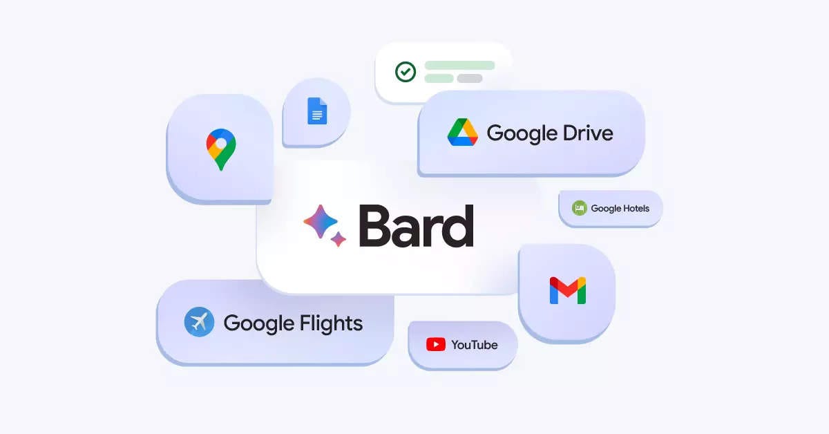 Google integrates Bard chatbot with its apps and services