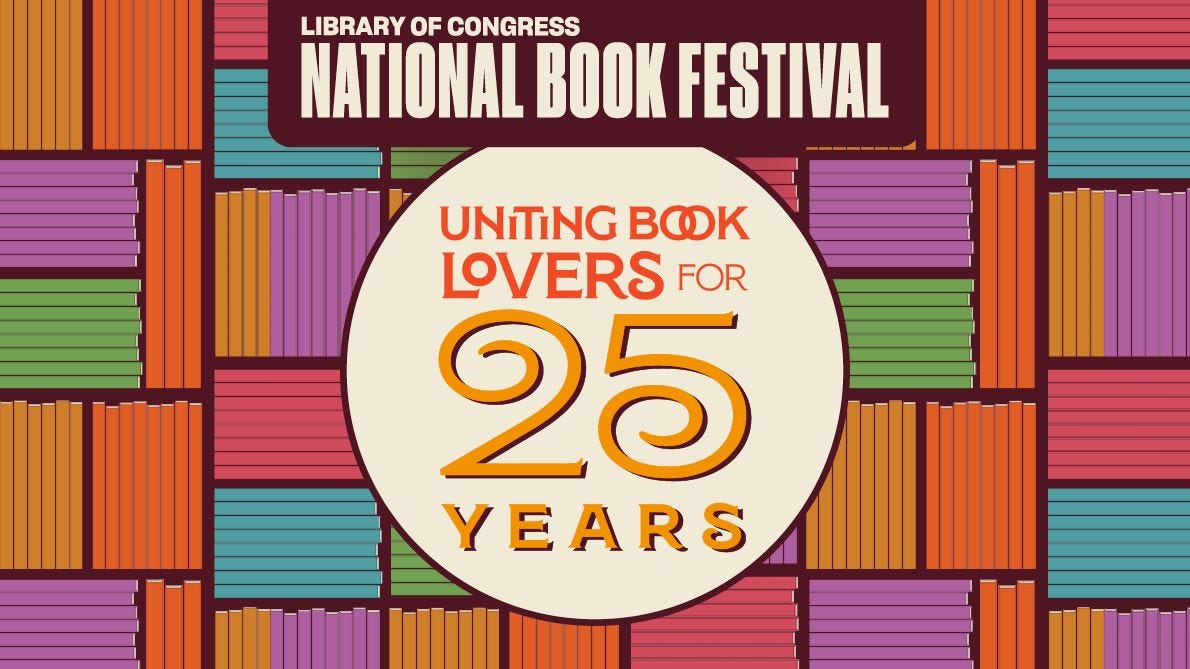 More Than 90 Authors to Join the 25th Library of Congress National Book  Festival