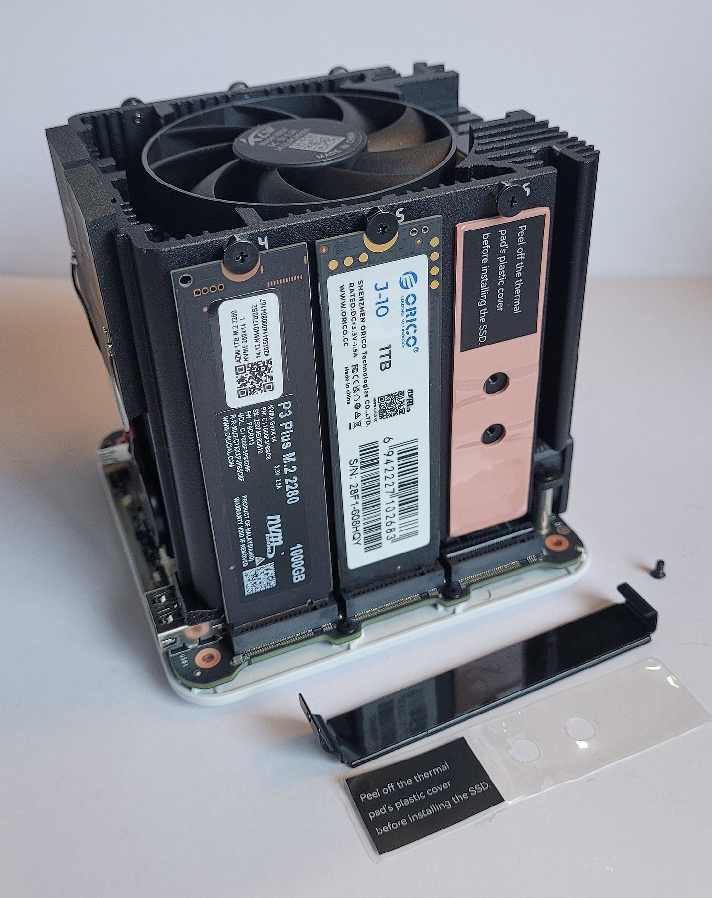 Mini PC platform for NAS