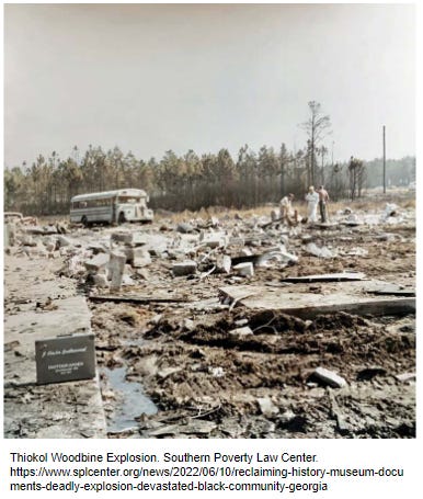 Explosive Reliance: Lessons from the Thioklol Woodbine Disaster