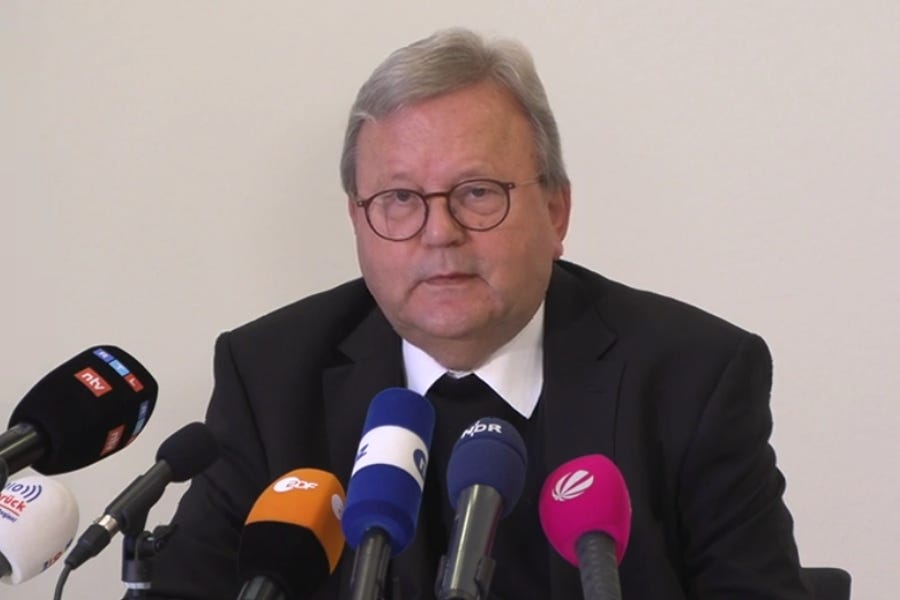 Leading German bishop to stay in post despite damning report Leading German bishop to stay in post despite damning report