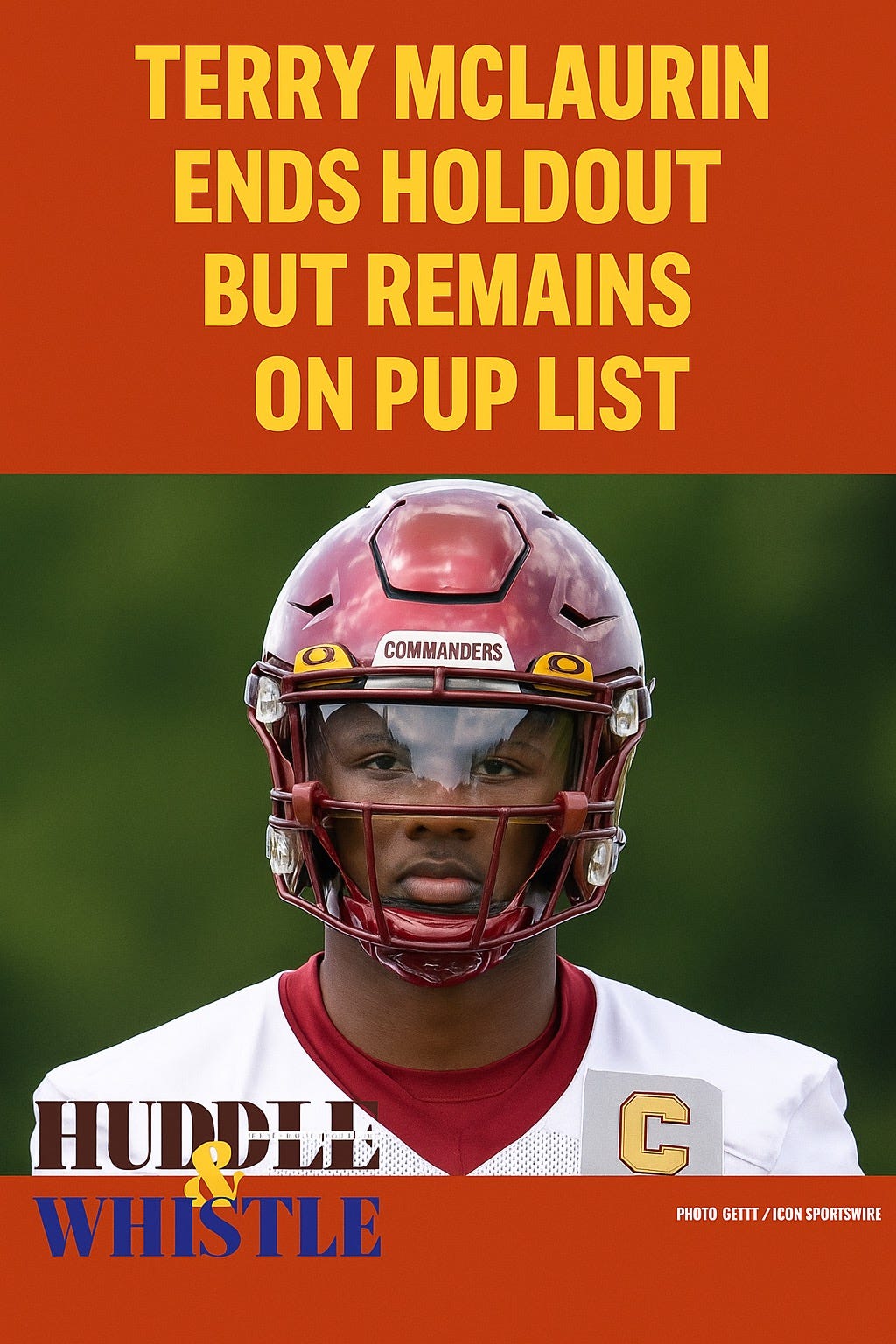 Victor McLaurin Reports to Commanders Training Camp Ending Holdout, But Still on PUP List