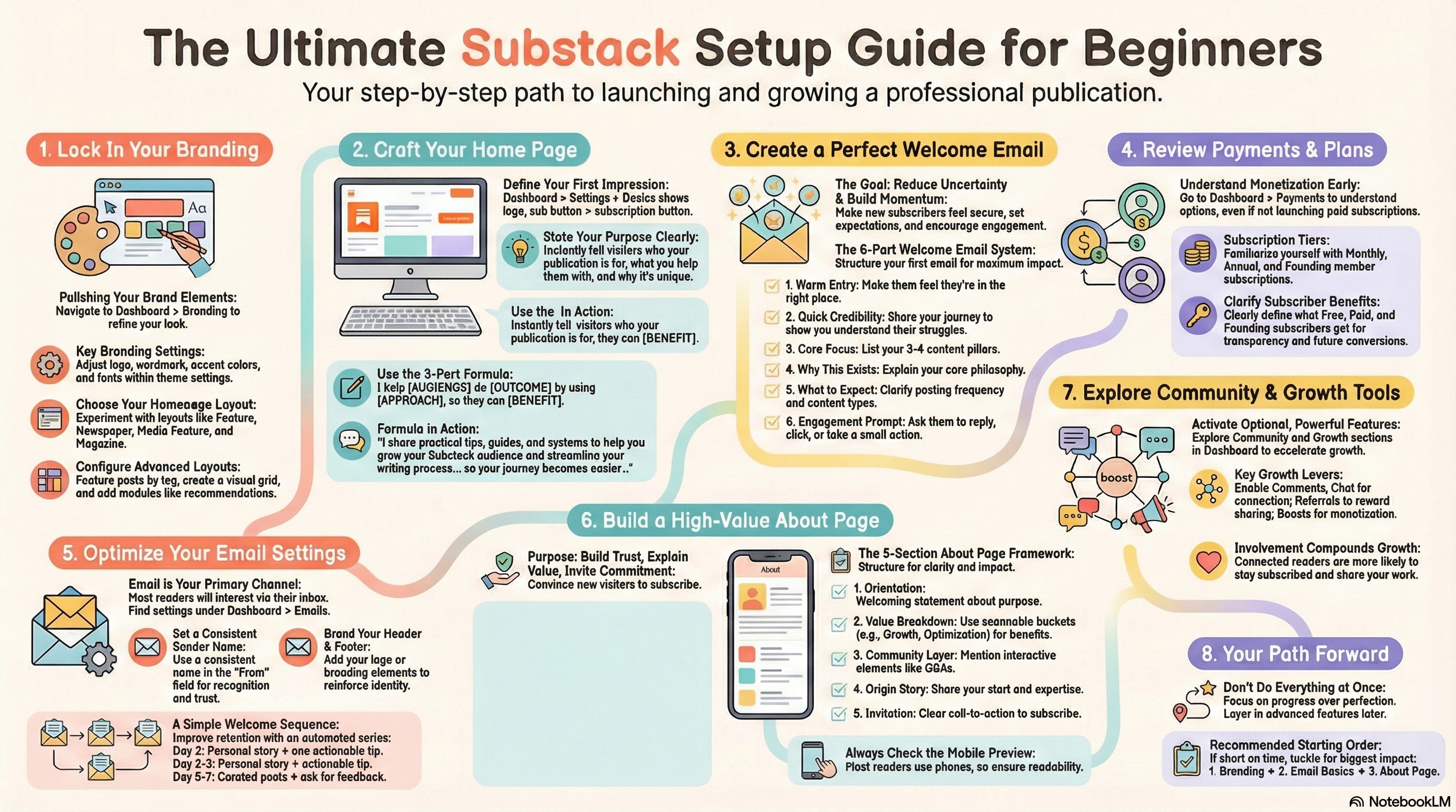 A step-by-step guide to polishing your Substack (Beginner Edition ...