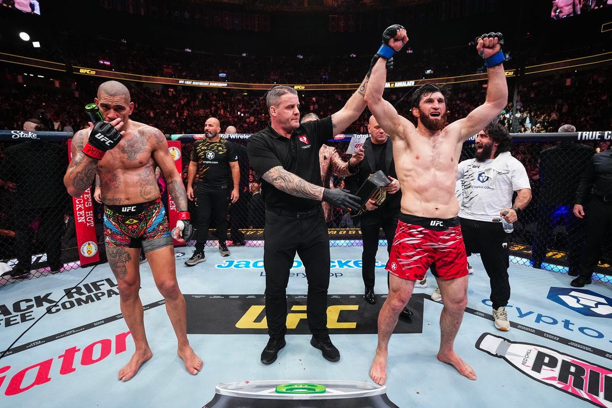 Alex Pereira lost to Magomed Ankalaev at UFC 313 — so why did the betting  line open closer for their inevitable rematch? - MMAmania.com