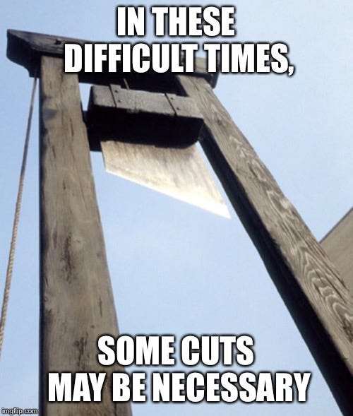 Image tagged in guillotine - Imgflip