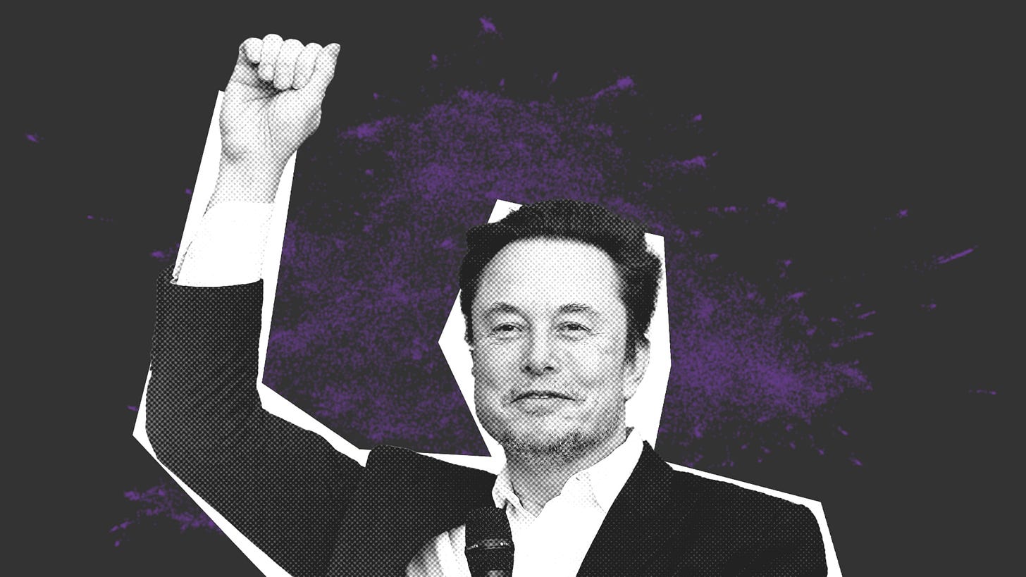 Elon Musk's Hard Turn to Politics, in 300,000 of His Own Words - WSJ