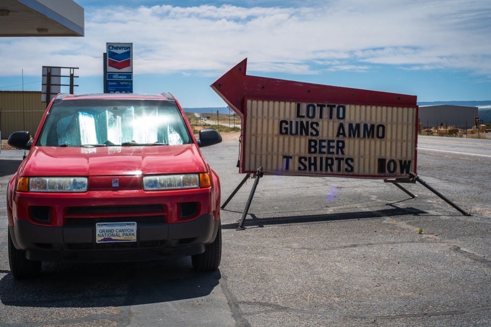 Convenience store, Fredonia, AZ