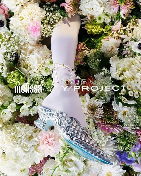 Y/Project x Melissa Court Shoes - Paperdoll Sammy