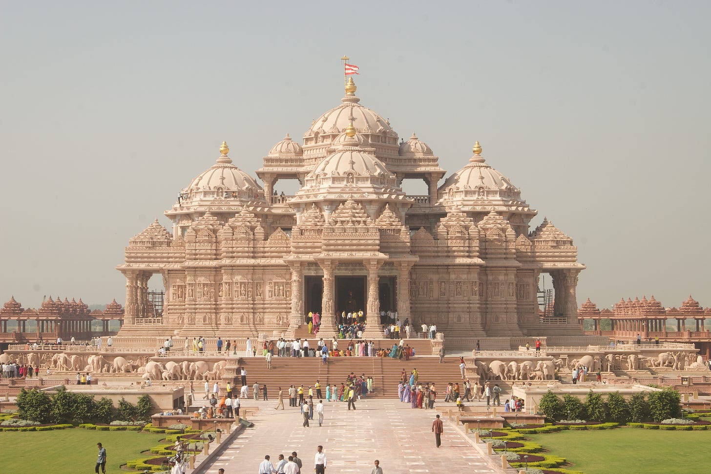 Courtesy of Swaminarayan Akshardham, New Delhi. Courtesy of Swaminarayan Akshardham, New Delhi.
