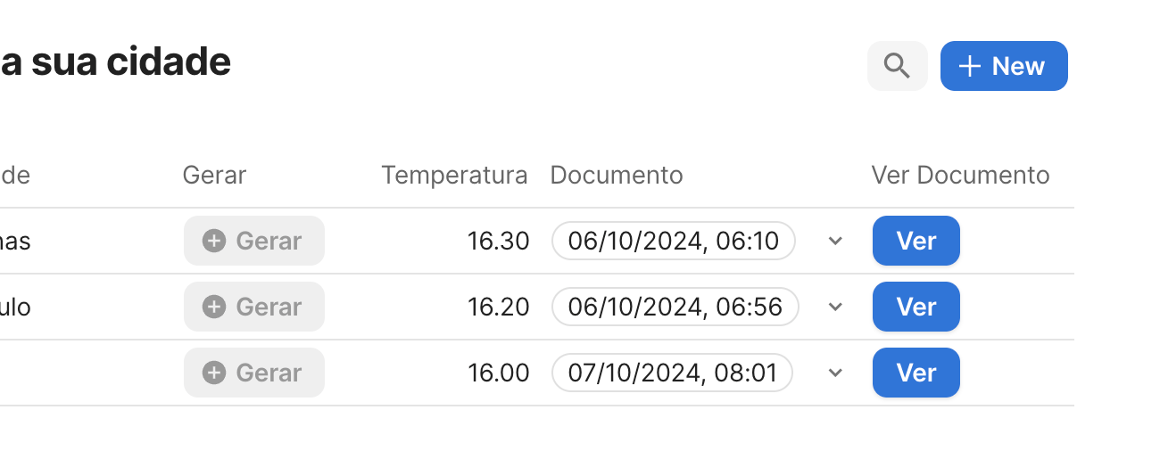 Coda + API de tempo + Automação