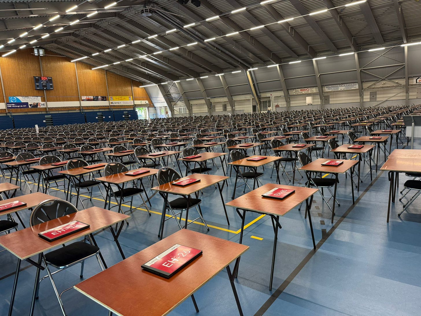 Exam Hall at the VU Amsterdam