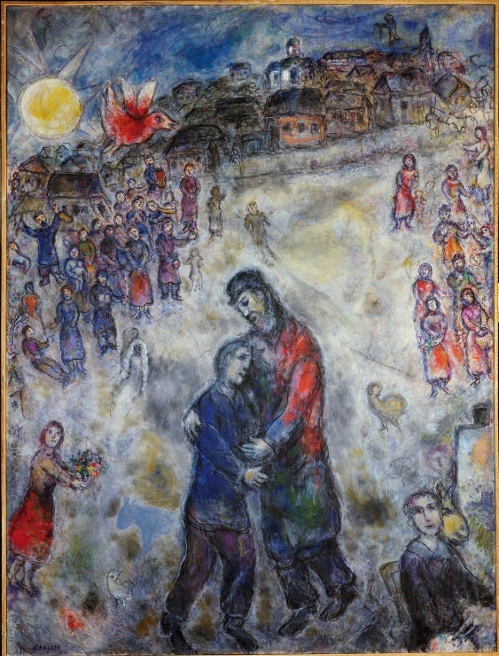 Marc Chagall — Le retour du fils prodigue (1975)