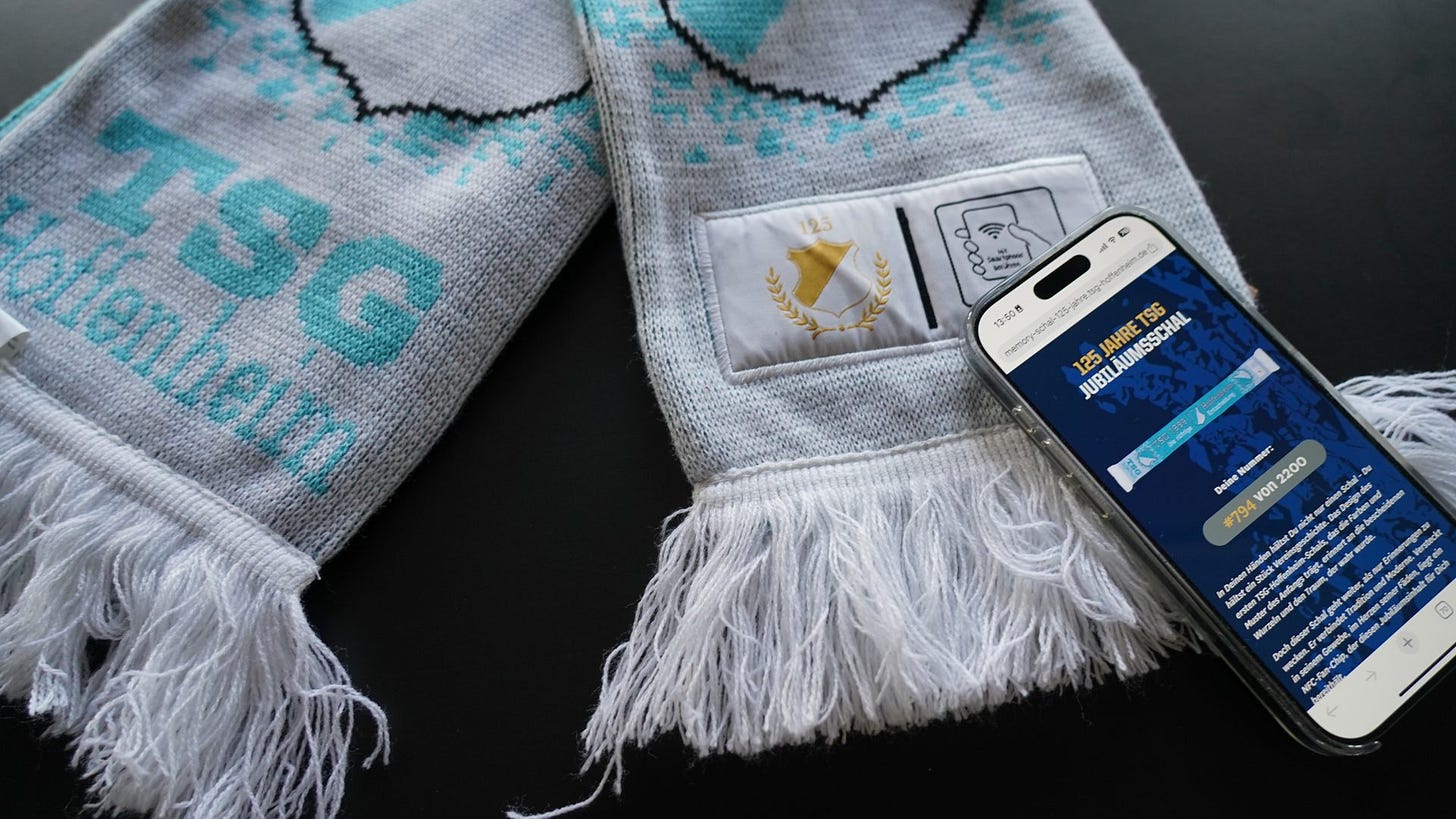 A Piece of Club History in every Fan Scarf - Zatap