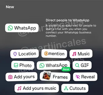 WhatsApp sticker