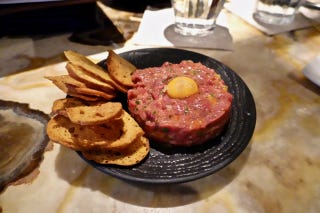 Bar Oso beef tartare Bar Oso beef tartare