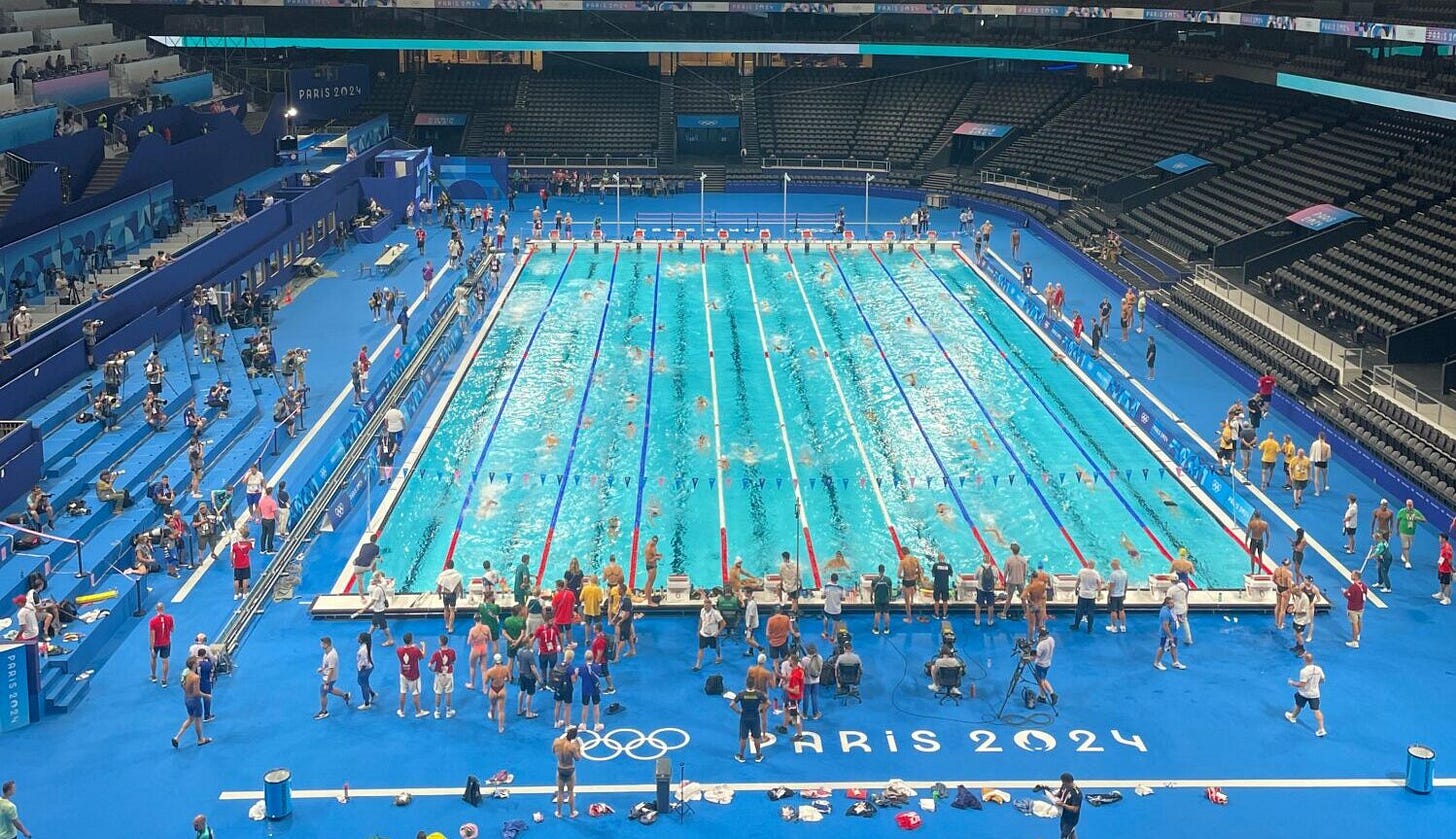 Paris Swimming Pool Depth Raises First Concerns Of 2024 Olympic Games
