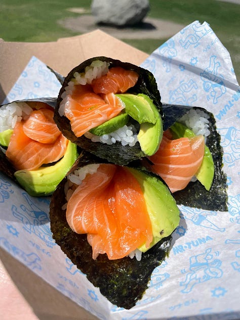 Mr. Tuna Hand Rolls