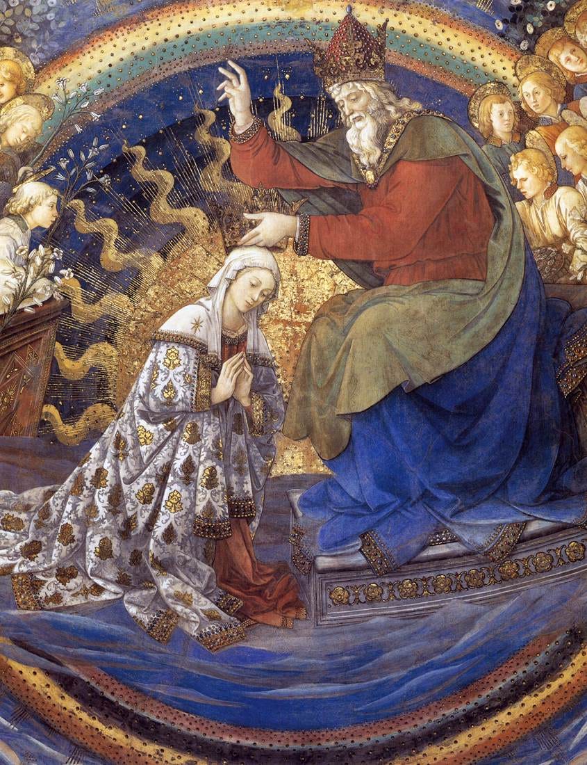 Coronation of the Virgin by Filippo Lippi